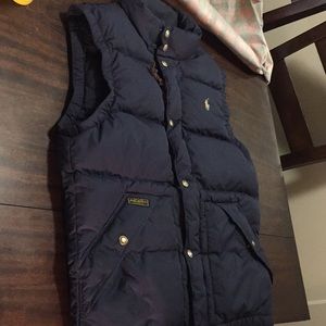 Polo vest navy